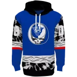 custom georgia state panthers grateful vibes blue hoodie best selling