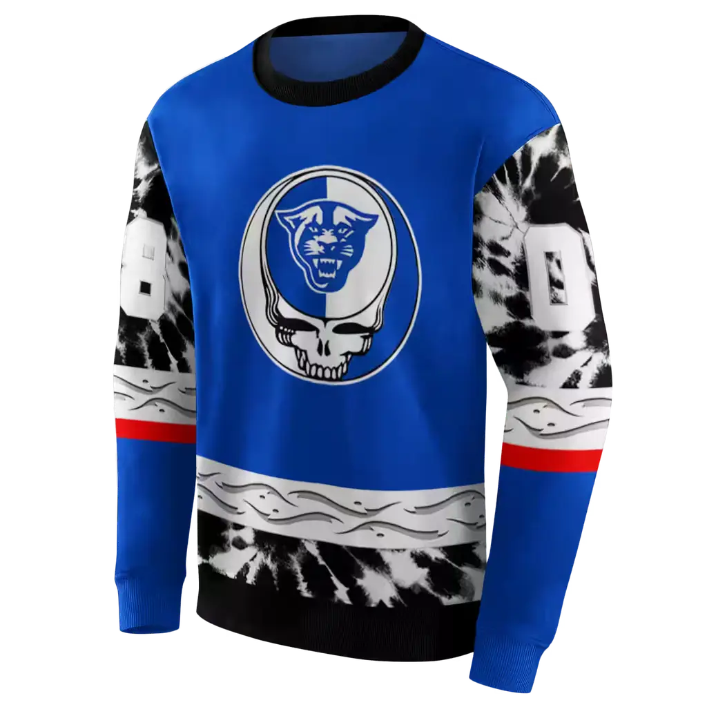 custom georgia state panthers grateful vibes blue hoodie new arrival custom georgia state panthers grateful vibes blue hoodie new arrival