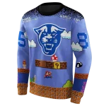 custom georgia state panthers mario blue black hoodie best selling