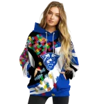 custom georgia state panthers puzzle pieces blue hoodie best selling
