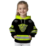 custom georgia state panthers safety motif black neon green hoodie best selling
