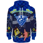 custom georgia state panthers spongebob patrick star blue navy hoodie best selling