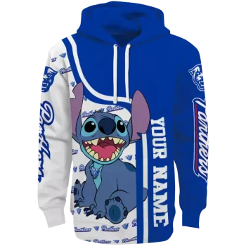 custom georgia state panthers stitch blue hoodie best selling