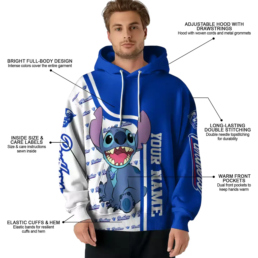 custom georgia state panthers stitch blue hoodie latest model custom georgia state panthers stitch blue hoodie latest model