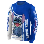 custom georgia state panthers stitch blue hoodie best selling