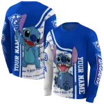 custom georgia state panthers stitch blue hoodie best selling