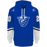 custom georgia state panthers striped sleeves blue hoodie best selling