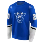 custom georgia state panthers striped sleeves blue hoodie best selling