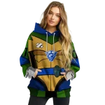 custom georgia state panthers superhero armor blue green hoodie best selling