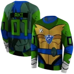 custom georgia state panthers superhero armor blue green hoodie best selling