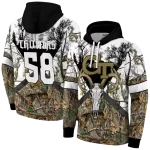 custom georgia tech yellow jackets forest silhouette hoodie best selling