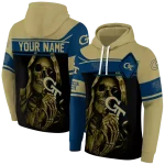 custom georgia tech yellow jackets grim reaper gold black hoodie best selling