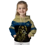 custom georgia tech yellow jackets grim reaper gold black hoodie best selling