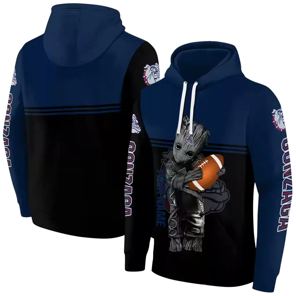 custom gonzaga bulldogs baby groot blue black hoodie fashion forward custom gonzaga bulldogs baby groot blue black hoodie fashion forward