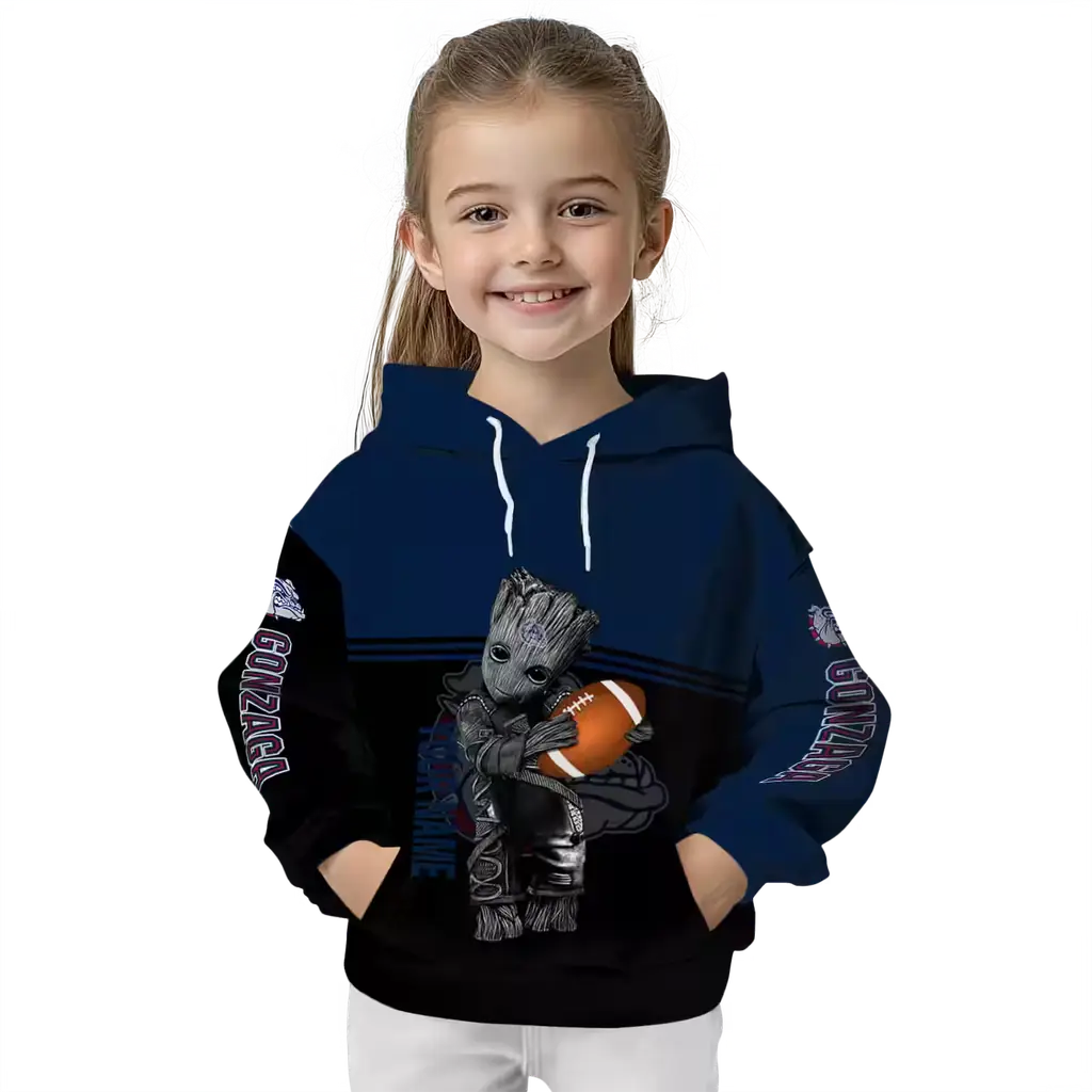 custom gonzaga bulldogs baby groot blue black hoodie top rated custom gonzaga bulldogs baby groot blue black hoodie top rated