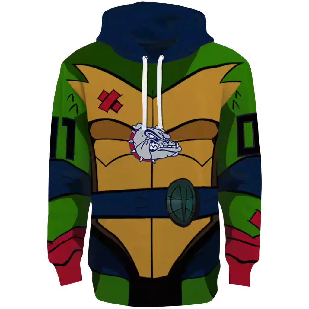 custom gonzaga bulldogs superhero armor blue green hoodie best selling custom gonzaga bulldogs superhero armor blue green hoodie best selling