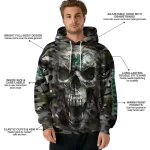 custom hawaii rainbow warriors camo skull hoodie best selling