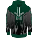 custom hawaii rainbow warriors flame design green hoodie best selling
