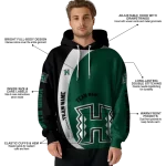 custom hawaii rainbow warriors minimalist design green black hoodie best selling