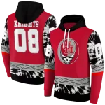 custom houston cougars grateful vibes red hoodie best selling