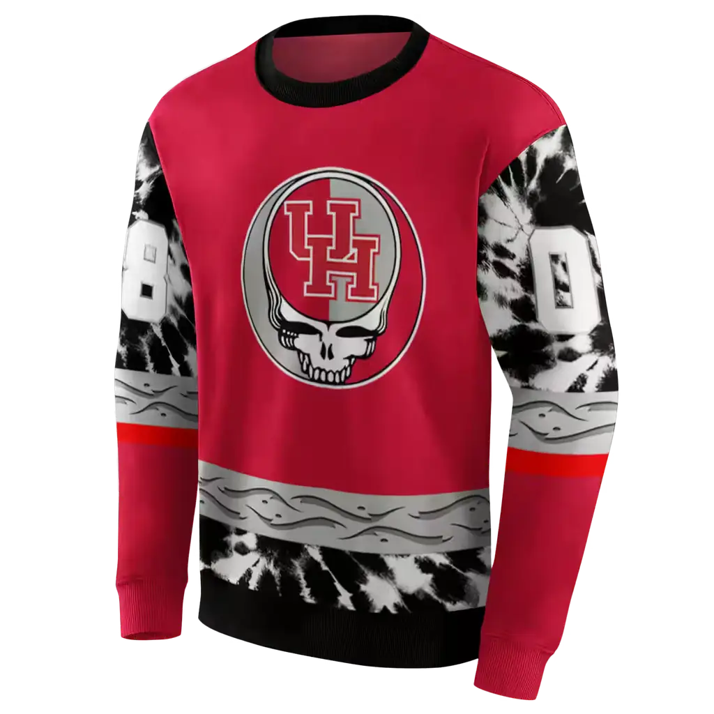 custom houston cougars grateful vibes red hoodie new arrival custom houston cougars grateful vibes red hoodie new arrival