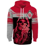custom houston cougars grim reaper red black hoodie best selling
