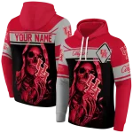 custom houston cougars grim reaper red black hoodie best selling