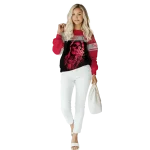 custom houston cougars grim reaper red black hoodie best selling