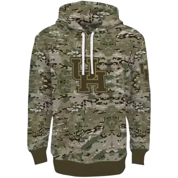 custom houston cougars military style hoodie best selling