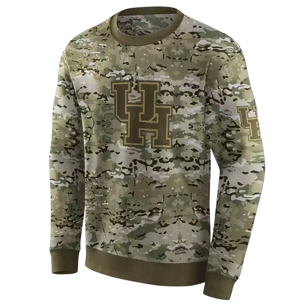 custom houston cougars military style hoodie new arrival custom houston cougars military style hoodie new arrival