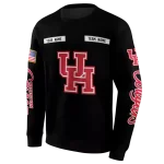 custom houston cougars punisher skull black hoodie best selling