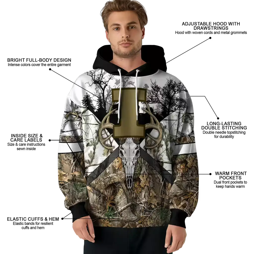 custom illinois fighting illini forest silhouette hoodie latest model custom illinois fighting illini forest silhouette hoodie latest model