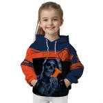 custom illinois fighting illini grim reaper blue black hoodie best selling