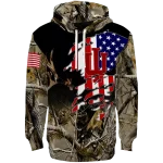 custom indiana hoosiers tree camo hoodie best selling