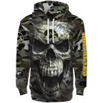 custom iowa hawkeyes camo skull hoodie best selling