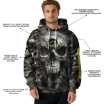 custom iowa hawkeyes camo skull hoodie best selling