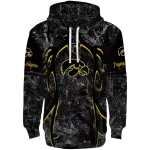 custom iowa hawkeyes hunting theme black hoodie best selling