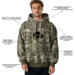 custom iowa hawkeyes military style hoodie best selling