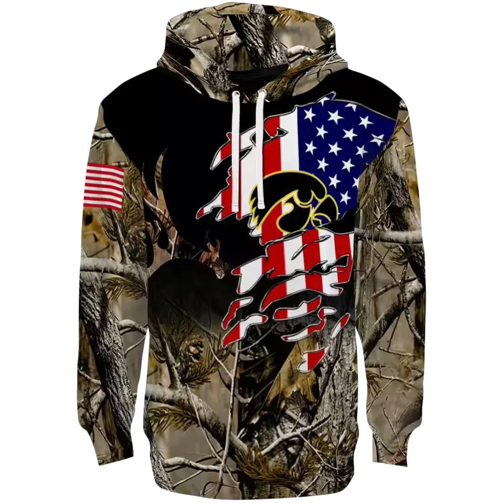 custom iowa hawkeyes tree camo hoodie best selling custom iowa hawkeyes tree camo hoodie best selling