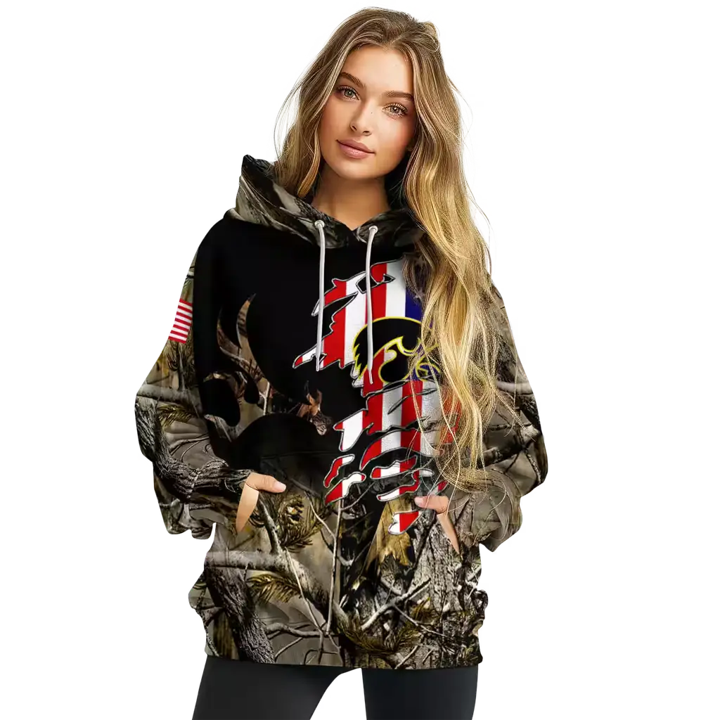 custom iowa hawkeyes tree camo hoodie high quality custom iowa hawkeyes tree camo hoodie high quality