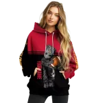 custom iowa state cyclones baby groot red black hoodie best selling