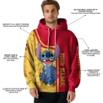custom iowa state cyclones stitch red hoodie best selling