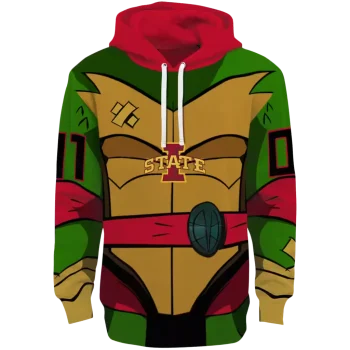 custom iowa state cyclones superhero armor red green hoodie best selling