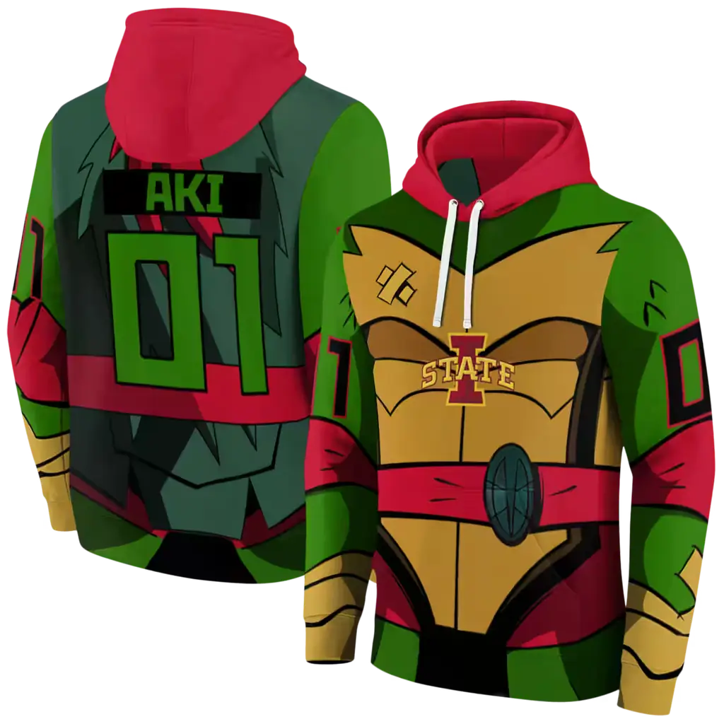 custom iowa state cyclones superhero armor red green hoodie fashion forward custom iowa state cyclones superhero armor red green hoodie fashion forward