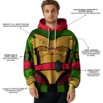 custom iowa state cyclones superhero armor red green hoodie best selling