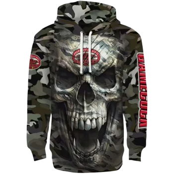 custom jacksonville state gamecocks camo skull hoodie best selling
