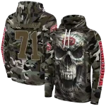 custom jacksonville state gamecocks camo skull hoodie best selling