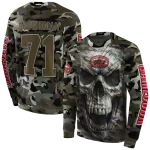 custom jacksonville state gamecocks camo skull hoodie best selling
