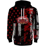 custom jacksonville state gamecocks distressed flag red black hoodie best selling