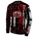 custom jacksonville state gamecocks distressed flag red black hoodie best selling